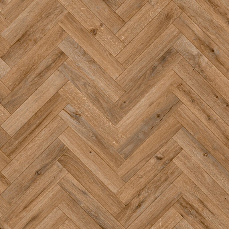 Perla Oak Herringbone